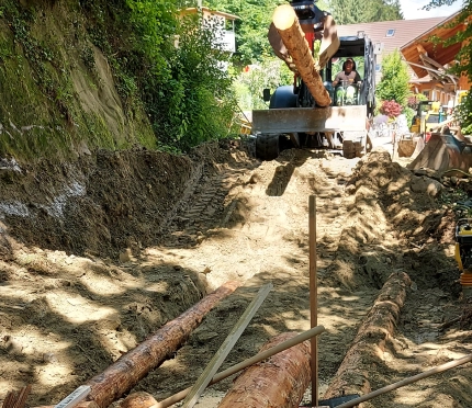 Sanierung Teilstück Chalofen Zell