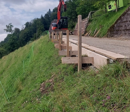 Sanierung Teilstück Chalofen Zell